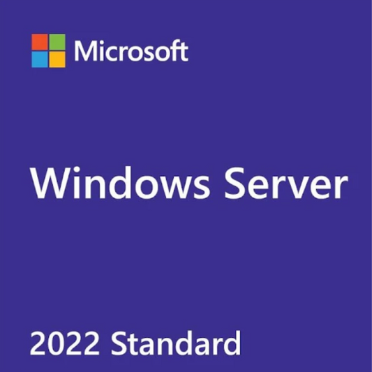 Microsoft Windows Server Standard 2022, 64 Bits, 16 Core - Mídia Física