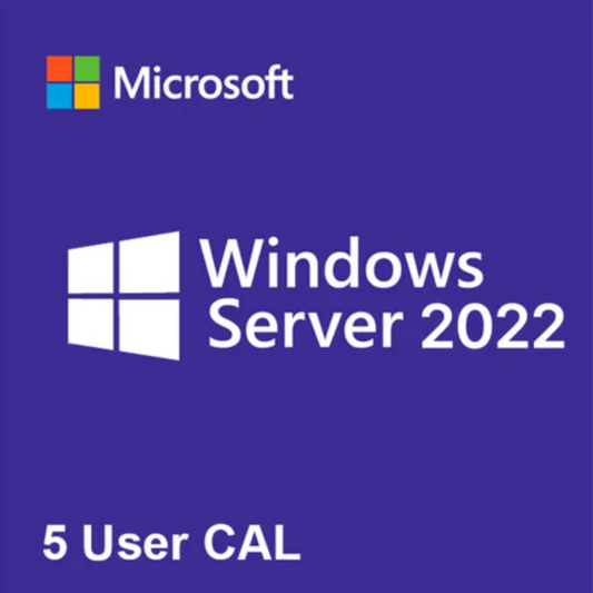 Windows Server 2022 – 5 User CAL (Licença Digital ESD) – R18-06461