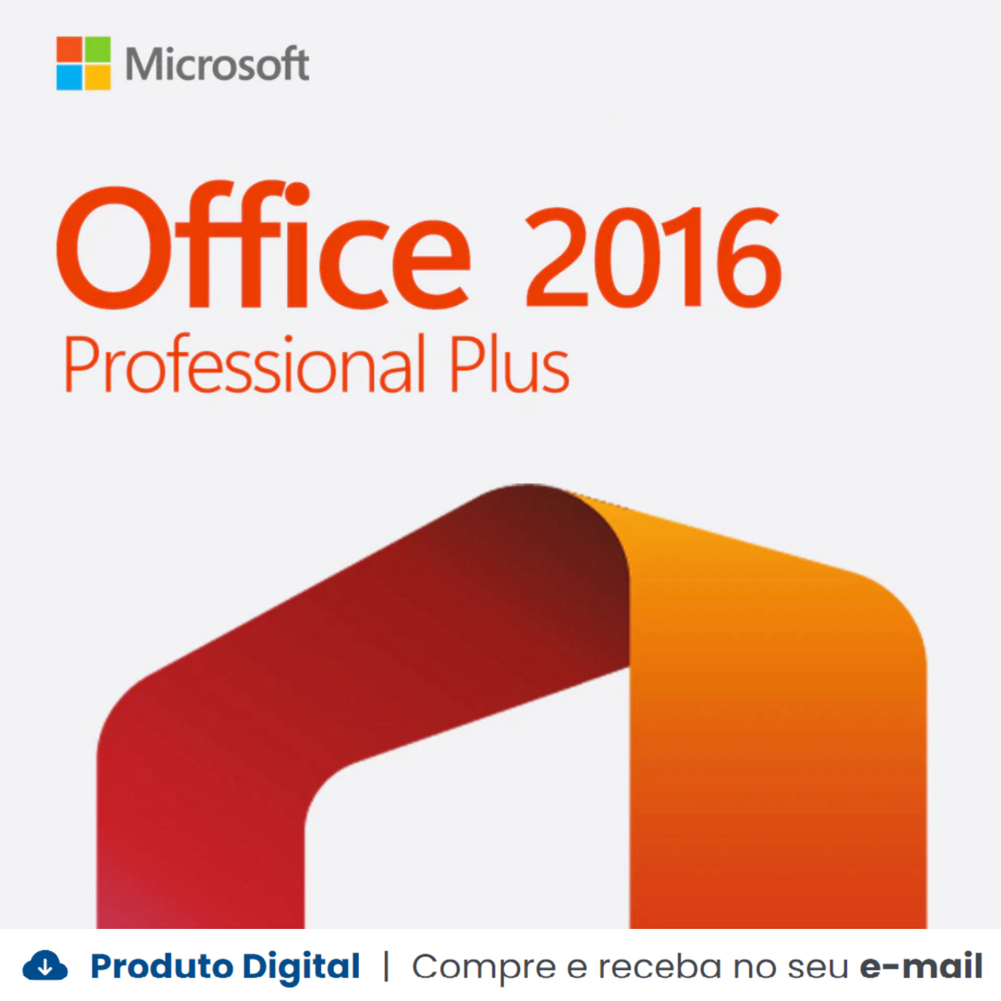 Licença Microsoft Office 2016 Pro Plus, 32/64 Bits - Chave Vitalícia