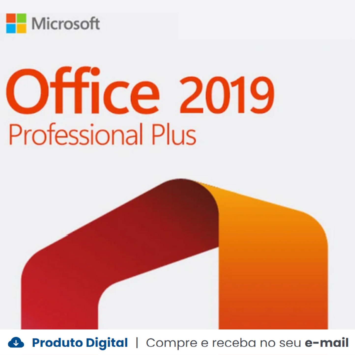Licença Microsoft Office 2019 Pro Plus, 32/64 Bits - Chave Vitalícia