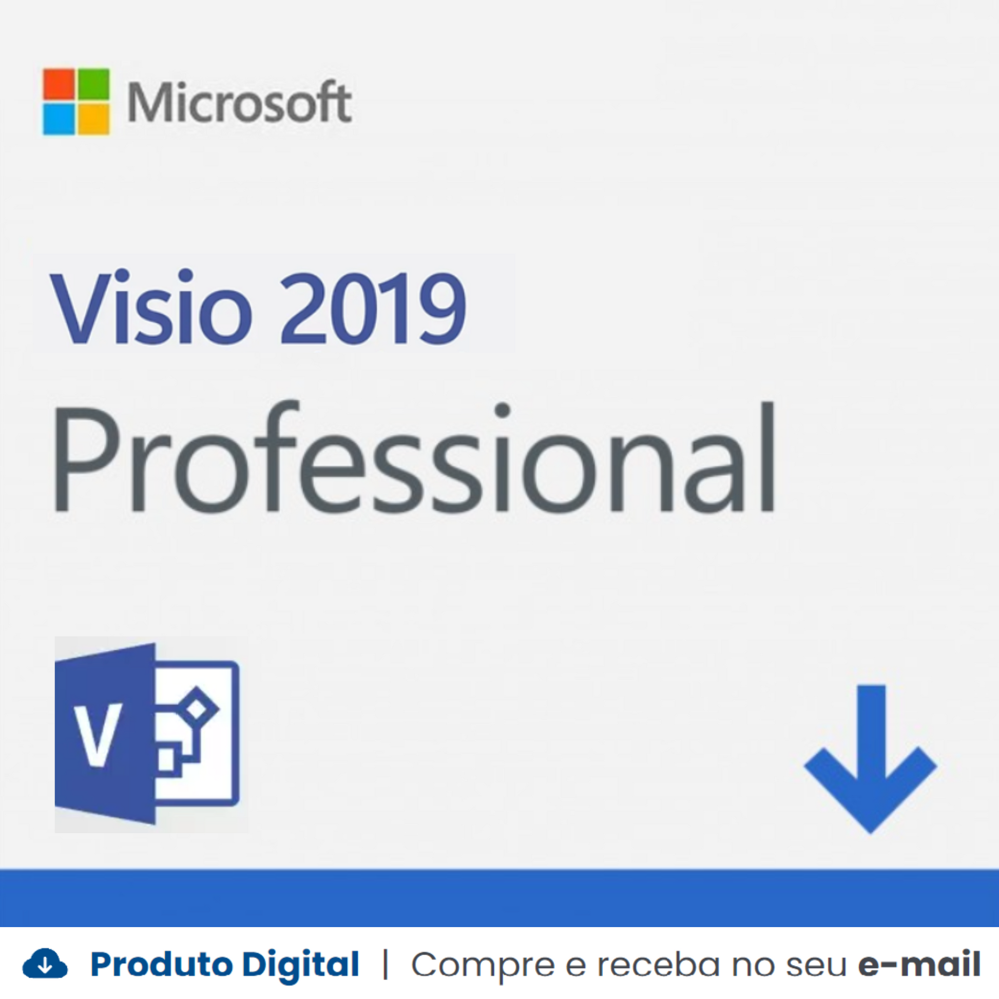 Visio 2019 Pro Vitalício ESD - Pc-Key!