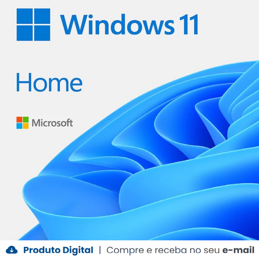 Licença Microsoft Windows 11 Home, 64 Bits - Chave Vitalícia